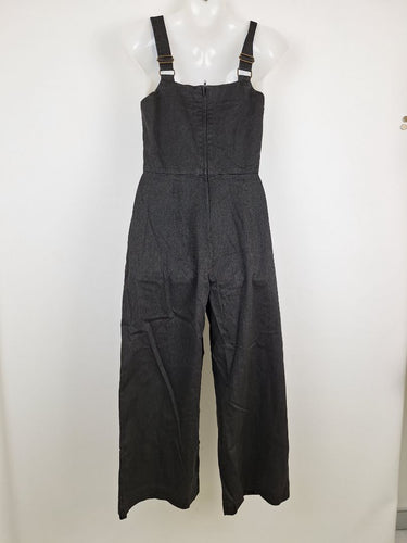 Second-Hand - Kumo Everyday Denim Look Pleated Overall Size 8 - SwapUp