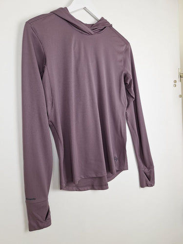 Second-Hand - Kathmandu Mauve Light Sun Stopper Jumper Size 6 - SwapUp