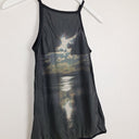 Second-Hand - Harriet Jane Beach Scene Breezy Singlet Top Size S - SwapUp