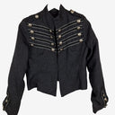 Second-Hand - vallen Military Style Cropped Jacket Size 10 - SwapUp