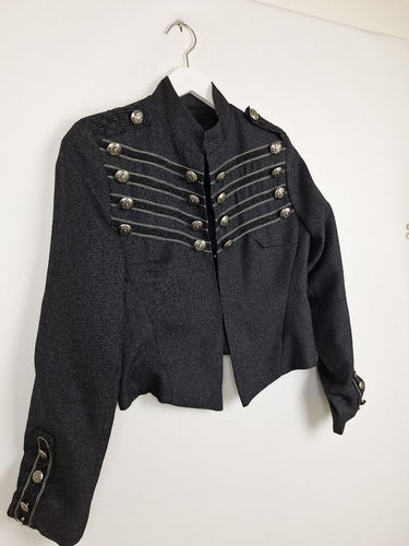 Second-Hand - vallen Military Style Cropped Jacket Size 10 - SwapUp