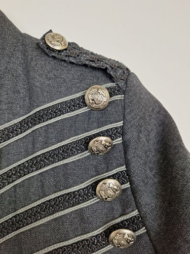Second-Hand - vallen Military Style Cropped Jacket Size 10 - SwapUp
