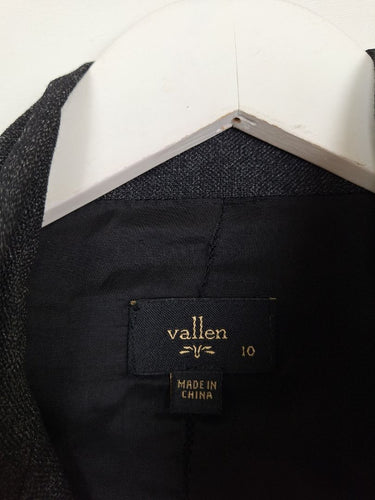 Second-Hand - vallen Military Style Cropped Jacket Size 10 - SwapUp