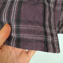 Second-Hand - Kathmandu Reversible Purple Plaid Jacket Size 6 - SwapUp