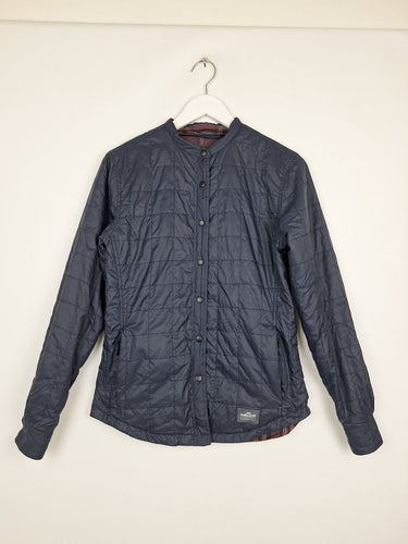Second-Hand - Kathmandu Reversible Purple Plaid Jacket Size 6 - SwapUp