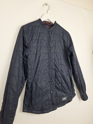 Second-Hand - Kathmandu Reversible Purple Plaid Jacket Size 6 - SwapUp
