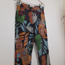Second-Hand - Gorman Abstract Art Muted Toned Pants Size 6 - SwapUp