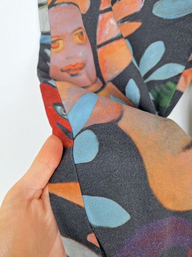 Second-Hand - Gorman Abstract Art Muted Toned Pants Size 6 - SwapUp