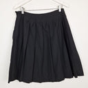 Second-Hand - Veronika Maine Textured Wave Pleat Midi Skirt Size 10 - SwapUp
