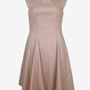 Second-Hand - Veronika Maine Soft Pink Panelled Midi Dress Size 10 - SwapUp
