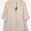 Second-Hand - Ginger & Smart Shell Cursive Silk Blouse Size 16 - SwapUp