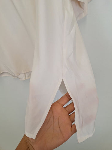 Second-Hand - Ginger & Smart Shell Cursive Silk Blouse Size 16 - SwapUp