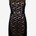 Second-Hand - Sacha Drake Embroidered Floral Scallop Edge Dress Size 14 - SwapUp