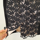 Second-Hand - Sacha Drake Embroidered Floral Scallop Edge Dress Size 14 - SwapUp