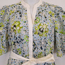Second-Hand - Once Was Mimosa Flower Broderie Puff Sleeve Dress Size 16 - SwapUp