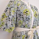 Second-Hand - Once Was Mimosa Flower Broderie Puff Sleeve Dress Size 16 - SwapUp