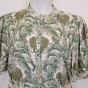 Second-Hand - Once Was Eutopia Palm Button Front Dress Size 16 - SwapUp