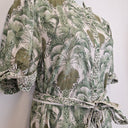 Second-Hand - Once Was Eutopia Palm Button Front Dress Size 16 - SwapUp