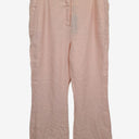 Second-Hand - Country Road Cotton Candy Darted Linen Pants Size 16 - SwapUp