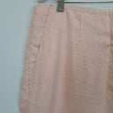 Second-Hand - Country Road Cotton Candy Darted Linen Pants Size 16 - SwapUp