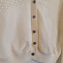 Second-Hand - Laura Ashley Sweet Cream Bubble Knit Cardigan Size S - SwapUp