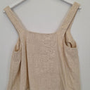 Second-Hand - The Fated Minimal Linen Blend Top Size 10 - SwapUp