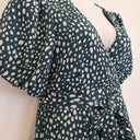 Second-Hand - Tussah Emerald Dot Flounce Dress Size 12 - SwapUp