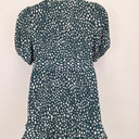 Second-Hand - Tussah Emerald Dot Flounce Dress Size 12 - SwapUp