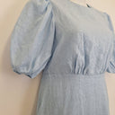 Second-Hand - Aere Elowen Linen Puff Sleeve Dress Size 12 - SwapUp