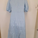 Second-Hand - Aere Elowen Linen Puff Sleeve Dress Size 12 - SwapUp