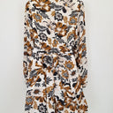 Second-Hand - The Fated Earthy Floral Midi Dress Size 10 - SwapUp