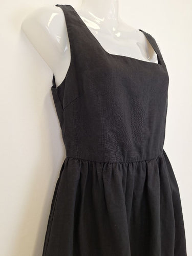 Second-Hand - Princess Highway Staple Linen Midi Dress Size 10 - SwapUp