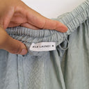 Second-Hand - Silk Laundry Silk Snake Print Shorts Size M - SwapUp