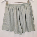 Second-Hand - Silk Laundry Silk Snake Print Shorts Size M - SwapUp