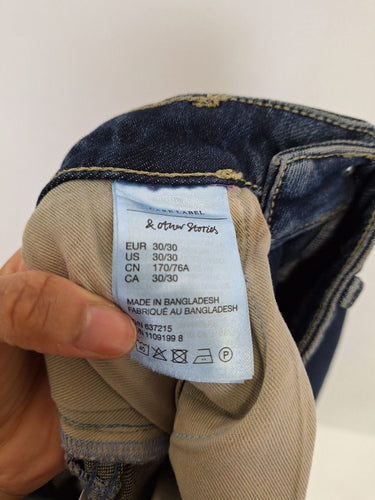 Second-Hand - & Other Stories Slim High Waist Jeans Size M - SwapUp