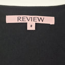 Second-Hand - Review Silver Sparkle Square Neck Top Size 8 - SwapUp