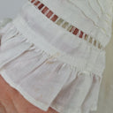 Second-Hand - French Connection Off Shoulder White Linen Top Size 8 - SwapUp