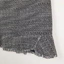 Second-Hand - Review Tweed Ruffle Edge Mini Skirt Size 8 - SwapUp