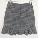 Second-Hand - Review Tweed Ruffle Edge Mini Skirt Size 8 - SwapUp