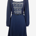 Second-Hand - Review Classic Lace Bodice Pleated Dress Size 8 - SwapUp