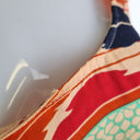 Second-Hand - Piper Colourful Patterned Vacation Satin Dress Size 8 - SwapUp