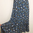 Second-Hand - Piper Blue Yellow Paisley Maxi Dress Size 8 - SwapUp
