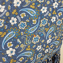 Second-Hand - Piper Blue Yellow Paisley Maxi Dress Size 8 - SwapUp
