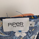 Second-Hand - Piper Blue Yellow Paisley Maxi Dress Size 8 - SwapUp