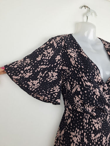 Second-Hand - Tussah Raindrop Spot Midi Dress Size 8 - SwapUp
