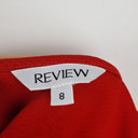 Second-Hand - Review Strawberry Cap Sleeve Midi Dress Size 8 - SwapUp
