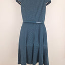 Second-Hand - Review Mini Heart Teal Belted Midi Dress Size 8 - SwapUp