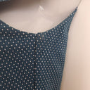 Second-Hand - Review Mini Heart Teal Belted Midi Dress Size 8 - SwapUp