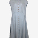 Second-Hand - Brave + True Sky Blue Linen Maxi Dress Size XL - SwapUp