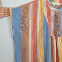 Second-Hand - Nancybird Beach House Striped Box Cut Blouse Size 20 - SwapUp